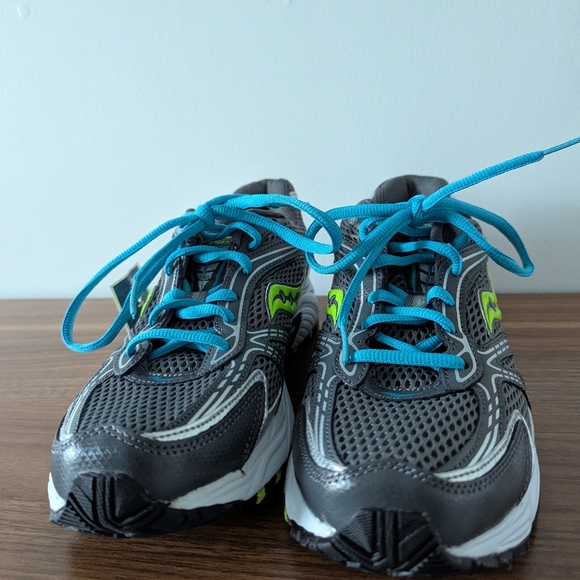 Saucony Oasis Grid Running Shoes Sneakers Gray Blue Size 9.5 NEW NWT - Picture 4 of 10